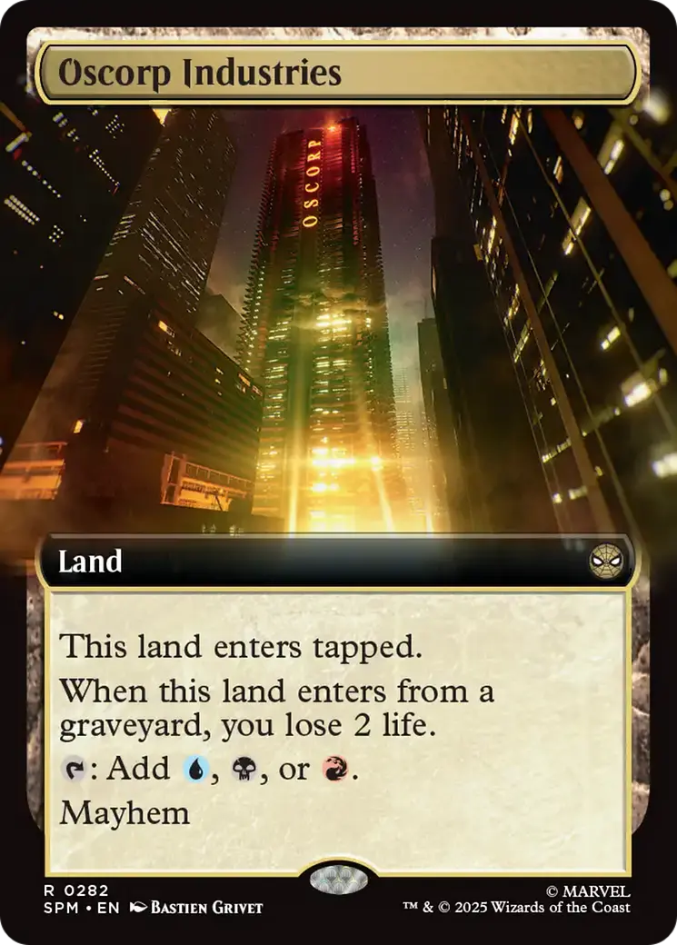 Oscorp Industries (Extended Art) [Marvel's Spider-Man] 1