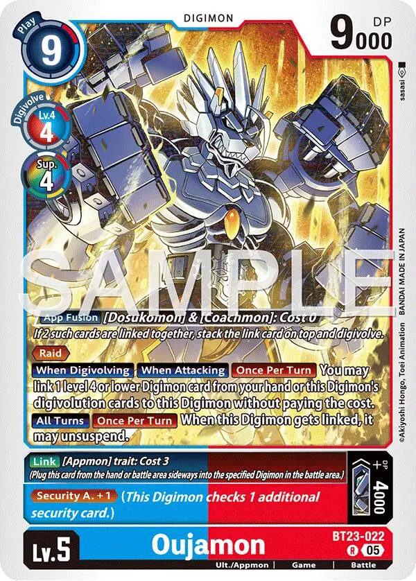 Oujamon [Bt23-022] [Hackers' Slumber] 1
