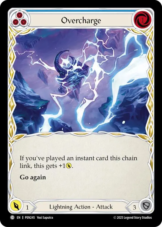 Overcharge (Blue) (Regular) [Pen245] (Compendium Of Rathe) 1