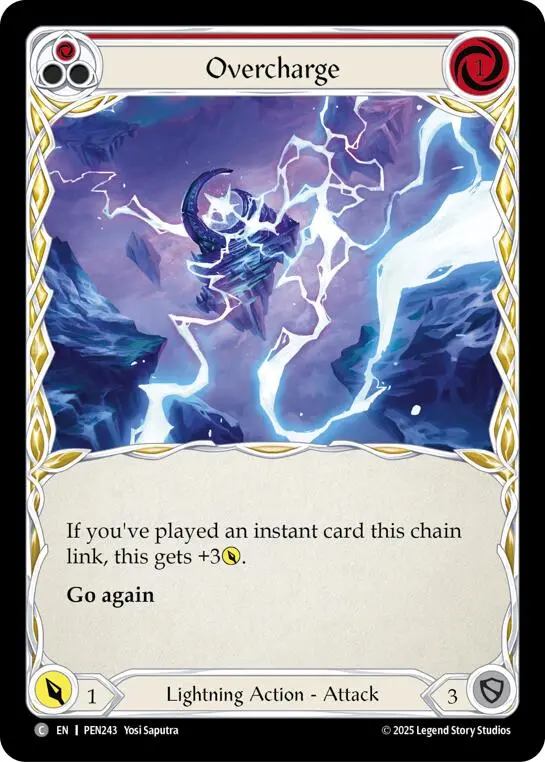 Overcharge (Red) (Regular) [Pen243] (Compendium Of Rathe) 1