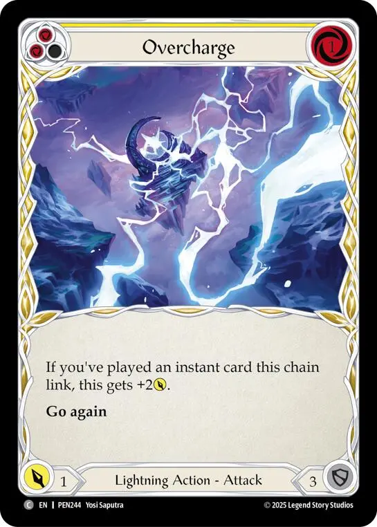 Overcharge (Yellow) (Regular) [Pen244] (Compendium Of Rathe) 1
