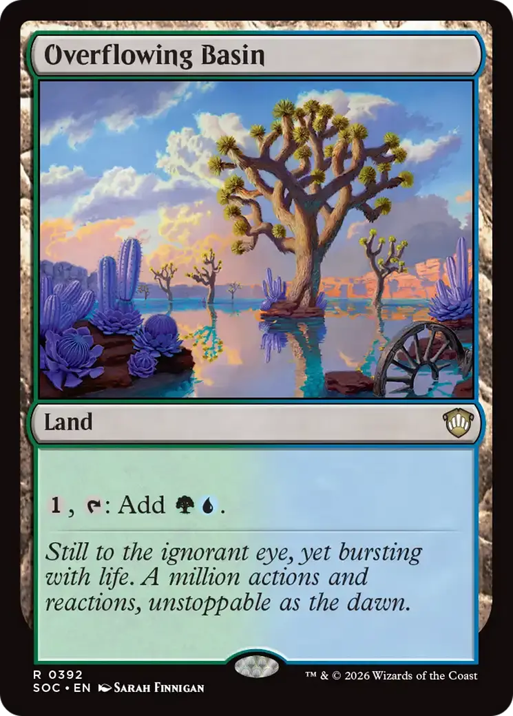 Overflowing Basin [Secrets Of Strixhaven Commander] 1