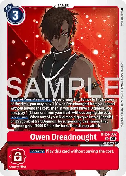 Owen Dreadnought [Bt24-082] [Time Stranger] 1