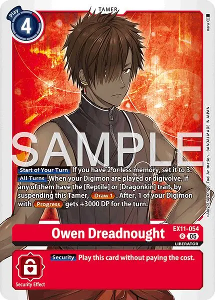 Owen Dreadnought [Ex11-054] [Dawn Of Liberator] 1