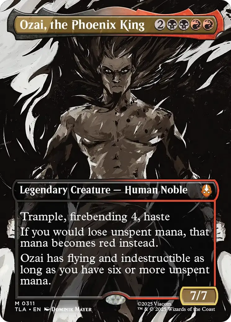 Ozai, The Phoenix King (0311) (Borderless) [Avatar: The Last Airbender] 1