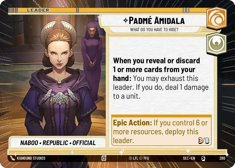 Padme Amidala - What Do You Have To Hide? (Hyperspace) (280) (280) [Secrets Of Power] 1