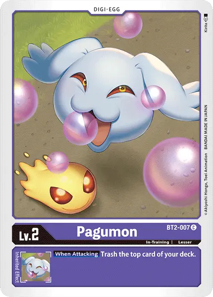 Pagumon [Bt2-007] [Release Special Booster Ver.1.0] 1