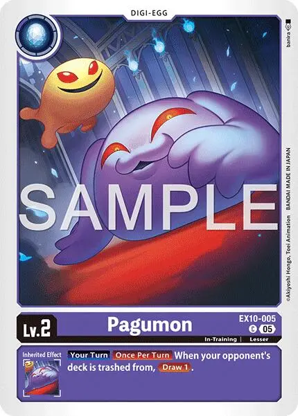 Pagumon [Ex10-005] [Sinister Order] 1