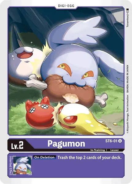 Pagumon [St6-01] [Starter Deck: Venomous Violet] 1