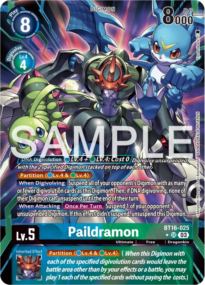 Paildramon [Bt16-025] (Alternate Art) [Beginning Observer] 1