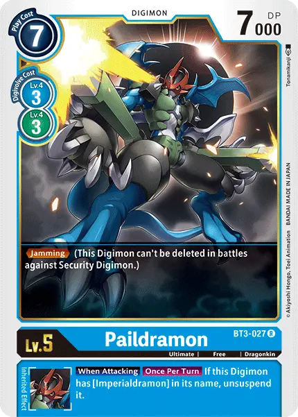 Paildramon [Bt3-027] [Release Special Booster Ver.1.5] 1