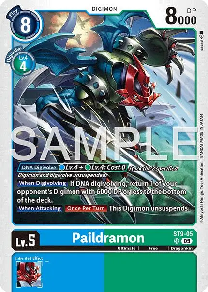 Paildramon [St9-05] (Reprint) [Advanced Booster Digimon Generation] 1