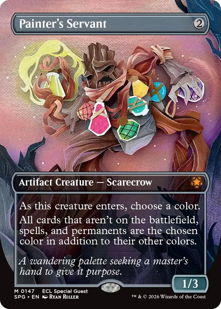 Painter's Servant (Borderless) [Lorwyn Eclipsed Special Guests] 1