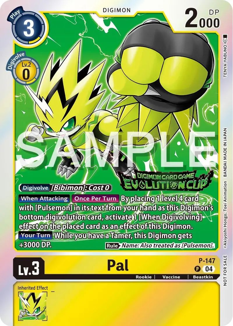 Pal [P-147] (2024 Evolution Cup) [Promotional Cards] 1