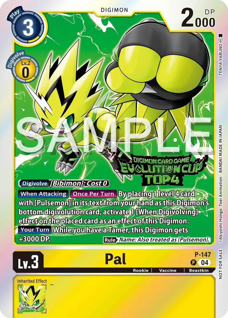 Pal [P-147] (2024 Evolution Cup Top 4) [Promotional Cards] 1