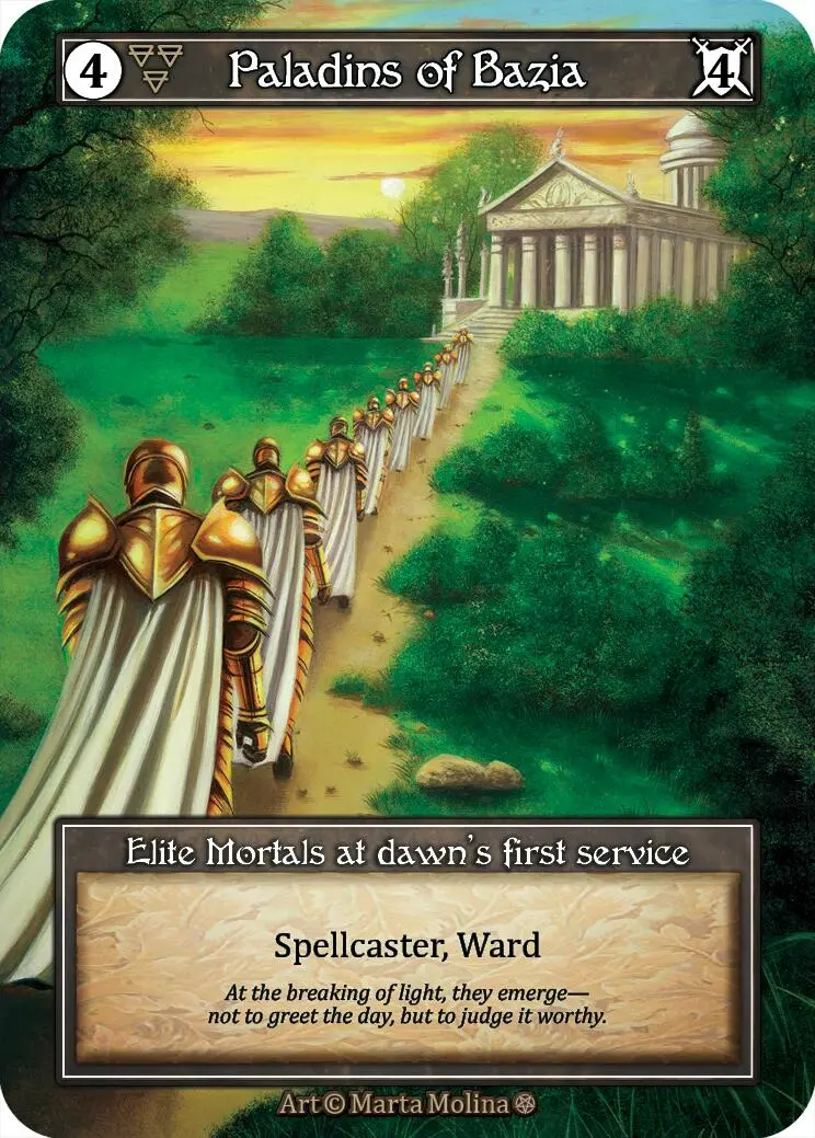Paladins Of Bazia (Foil) [Gothic] 1