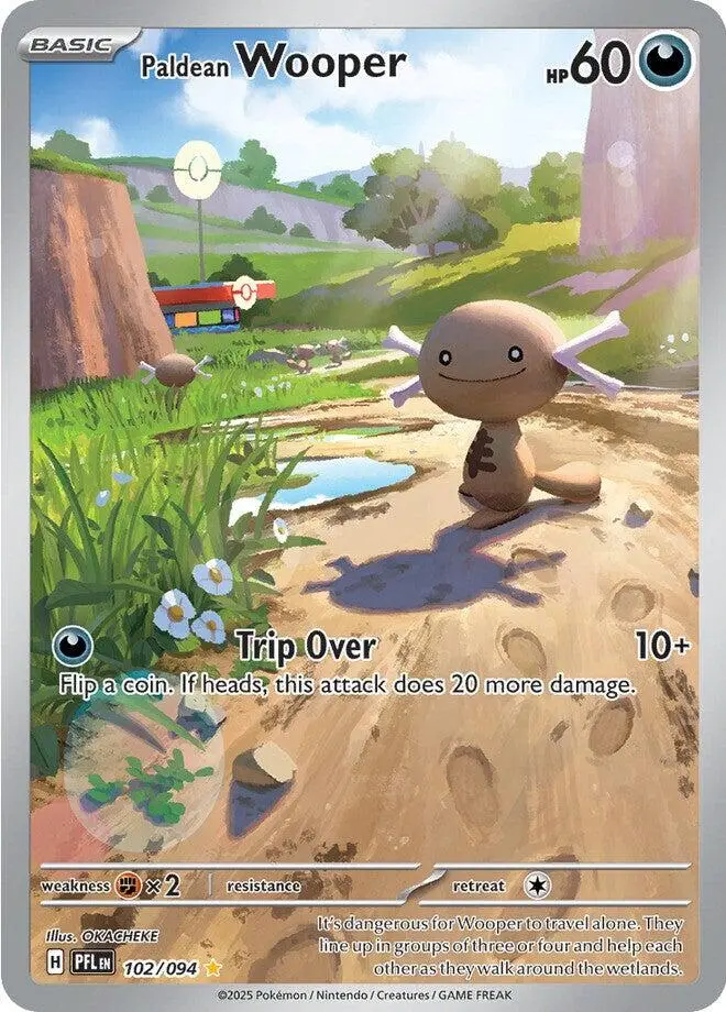 Paldean Wooper (102/094) [Mega Evolution: Phantasmal Flames] 1