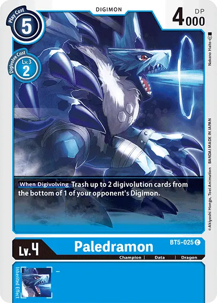 Paledramon [Bt5-025] [Battle Of Omni] 1