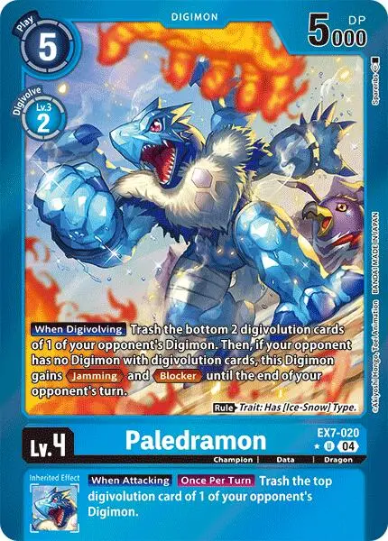 Paledramon [Ex7-020] (Foil) [Digimon Liberator] 1