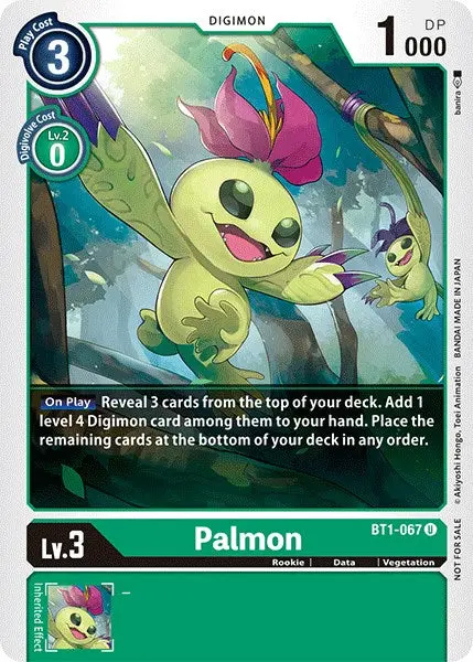 Palmon [Bt1-067] (Official Tournament Pack Vol.3) [Release Special Booster Promos] 1