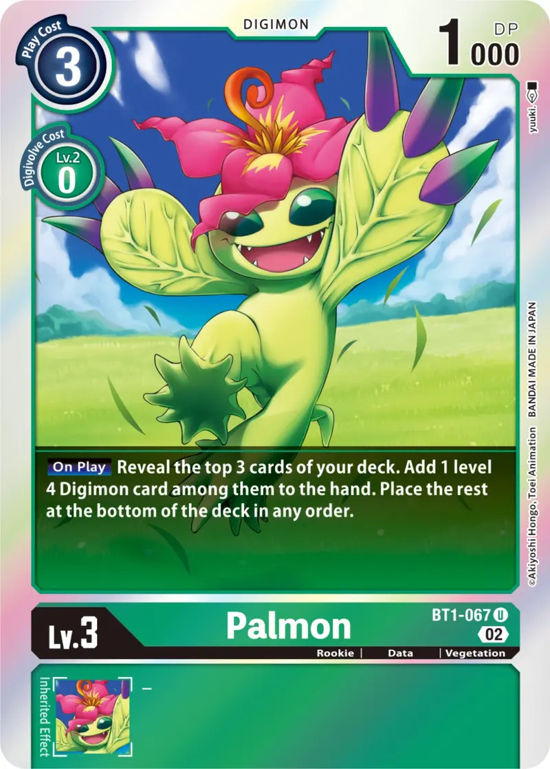 Palmon [Bt1-067] [Resurgence Booster] 1