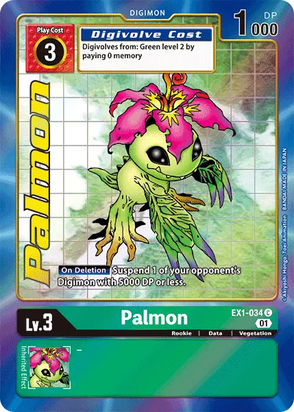 Palmon [Ex1-034] (Alternate Art) [Classic Collection] 1