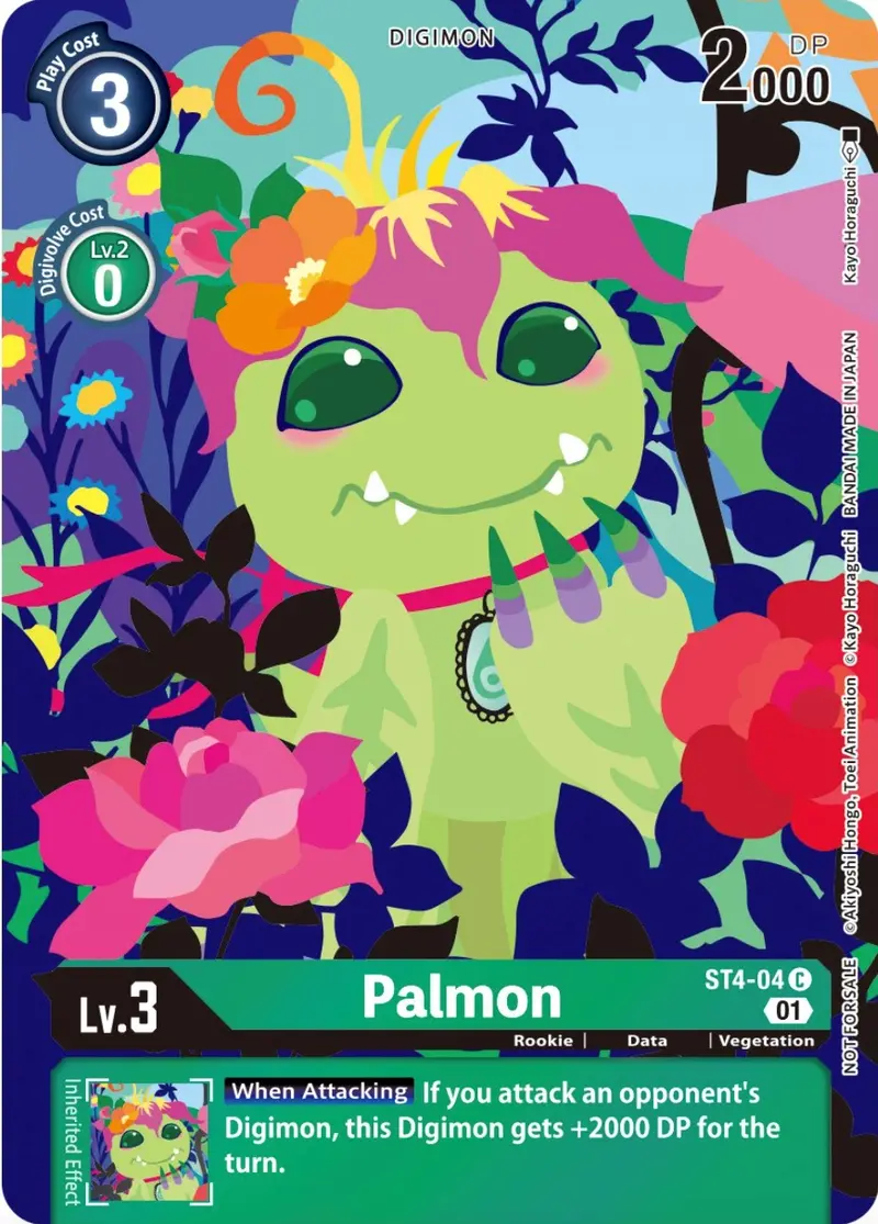 Palmon [St4-04] (Tamer's Card Set 2 Floral Fun) [Starter Deck: Giga Green Promos] 1