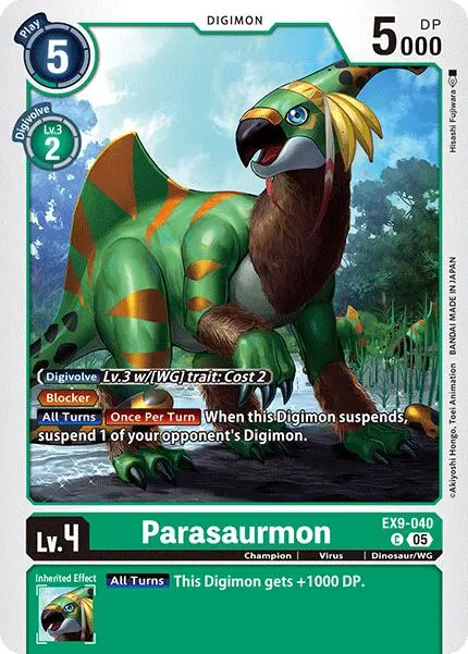 Parasaurmon [Ex9-040] [Versus Monsters] 1