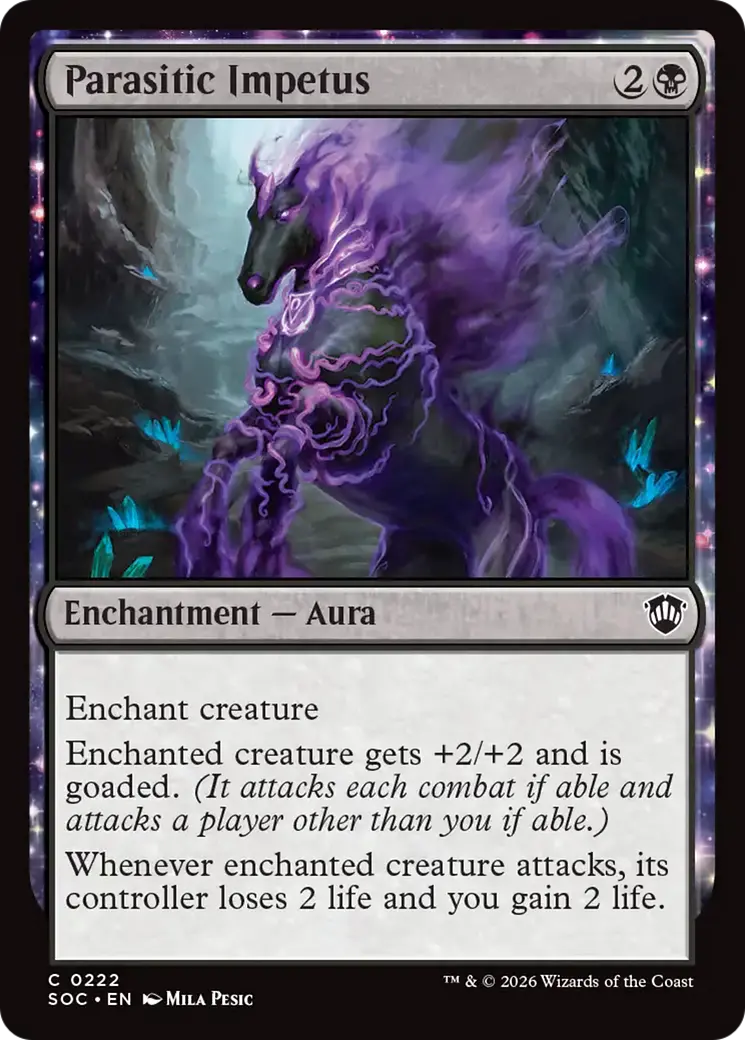 Parasitic Impetus [Secrets Of Strixhaven Commander] 1