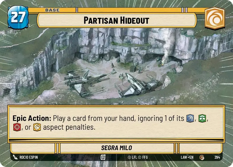 Partisan Hideout // Credit (294 // T04) (Hyperspace) (294 // T04) [A Lawless Time] 1
