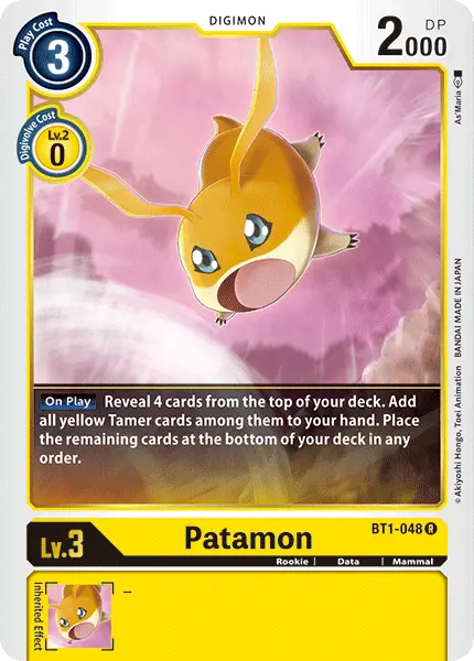 Patamon [Bt1-048] [Release Special Booster Ver.1.0] 1