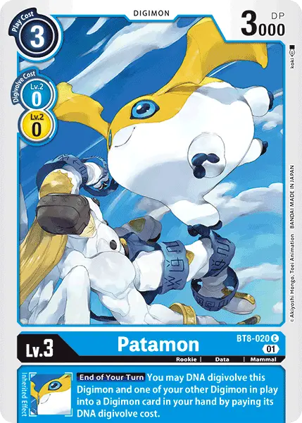Patamon [Bt8-020] [New Awakening] 1