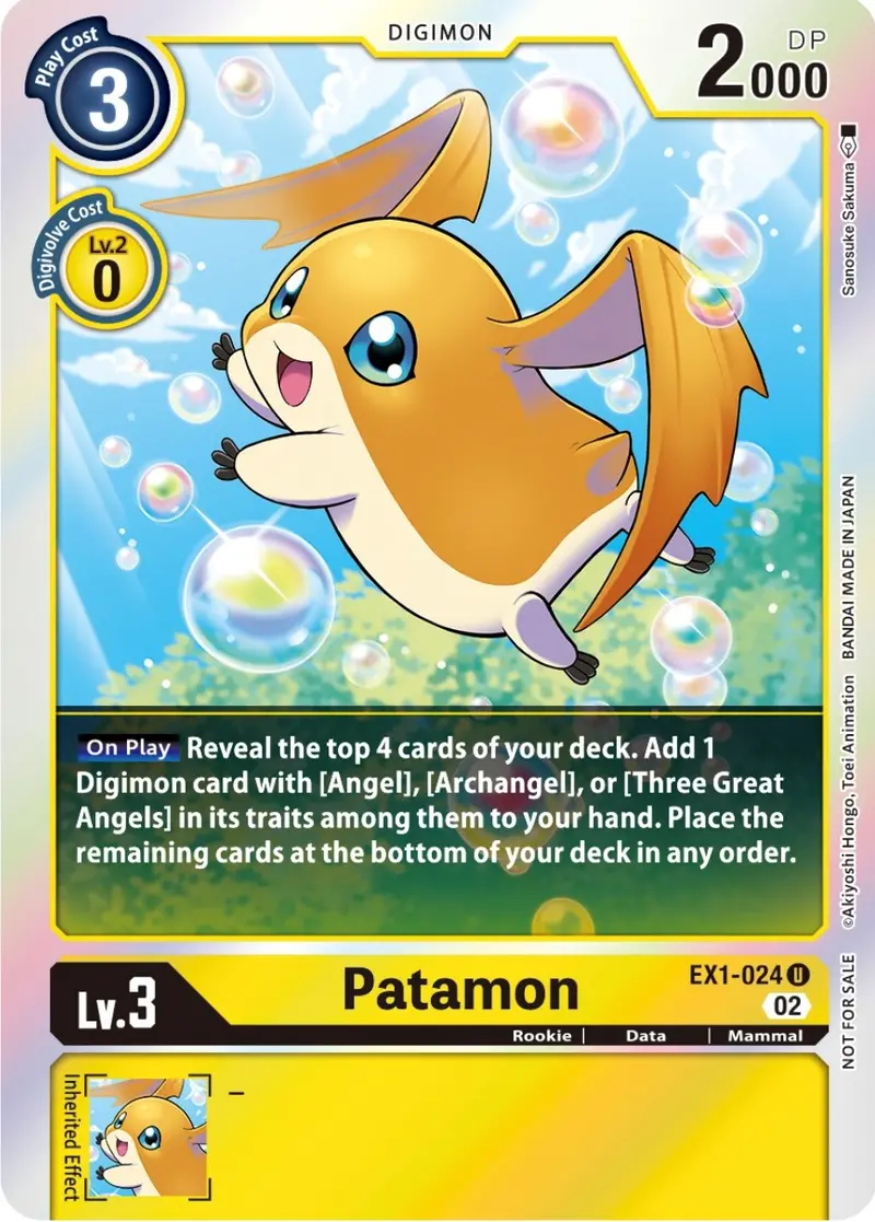 Patamon [Ex1-024] (Official Tournament Pack Vol.8) [Classic Collection Promos] 1