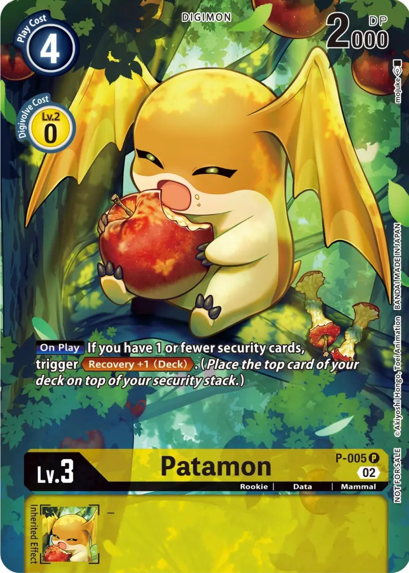 Patamon [P-005] (Digimon Illustration Competition Promotion Pack) [Promotional Cards] 1