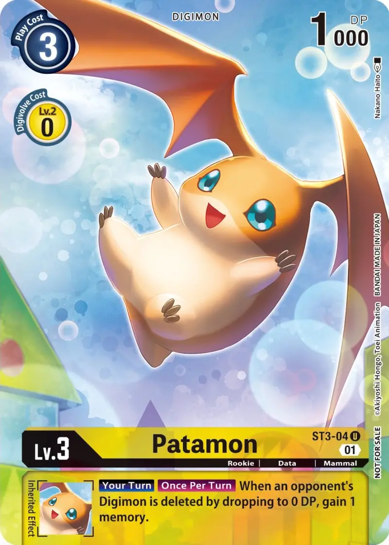 Patamon [St3-04] (Official Tournament Pack Vol.9) [Starter Deck: Heaven's Yellow Promos] 1
