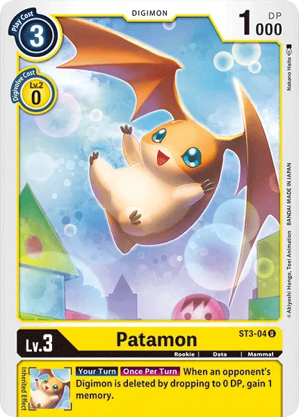 Patamon [St3-04] [Starter Deck: Heaven's Yellow] 1