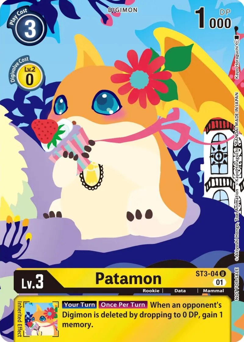 Patamon [St3-04] (Tamer's Card Set 2 Floral Fun) [Starter Deck: Heaven's Yellow Promos] 1