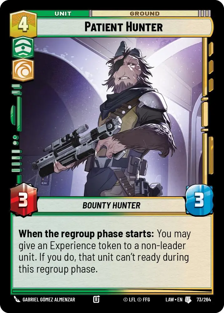 Patient Hunter (73/264) (73/264) [A Lawless Time] 1