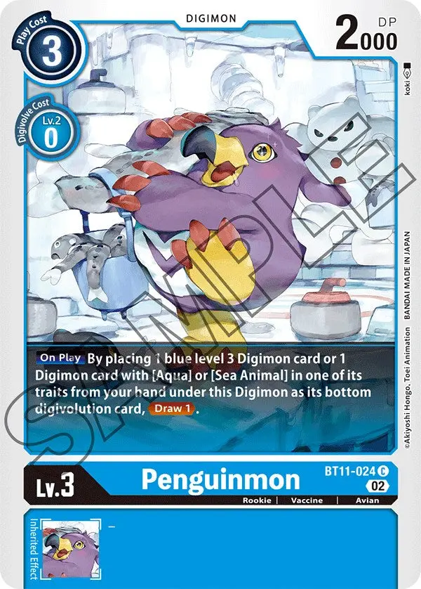 Penguinmon [Bt11-024] [Dimensional Phase] 1