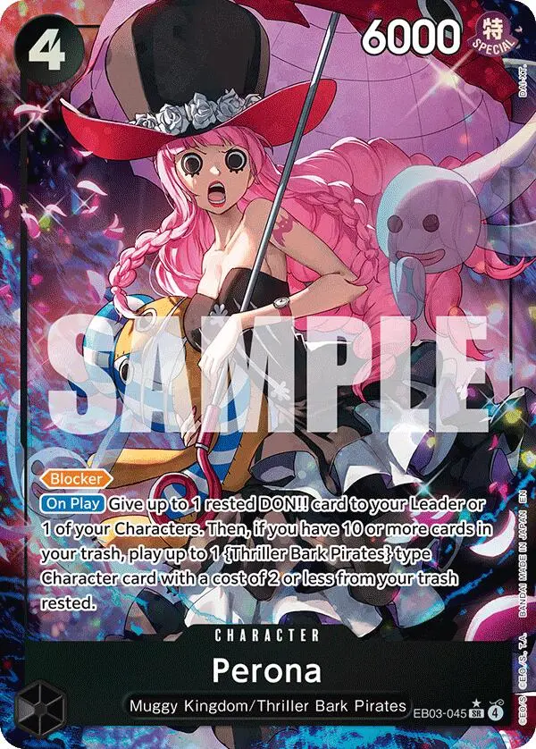 Perona (Alternate Art) [Extra Booster: One Piece Heroines Edition] 1