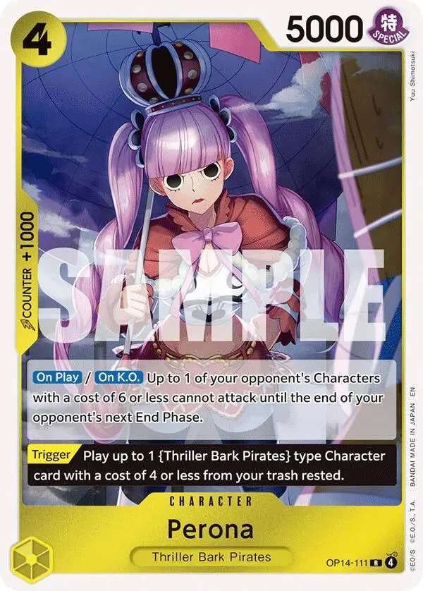 Perona (Op14-111) [The Azure Sea's Seven] 1