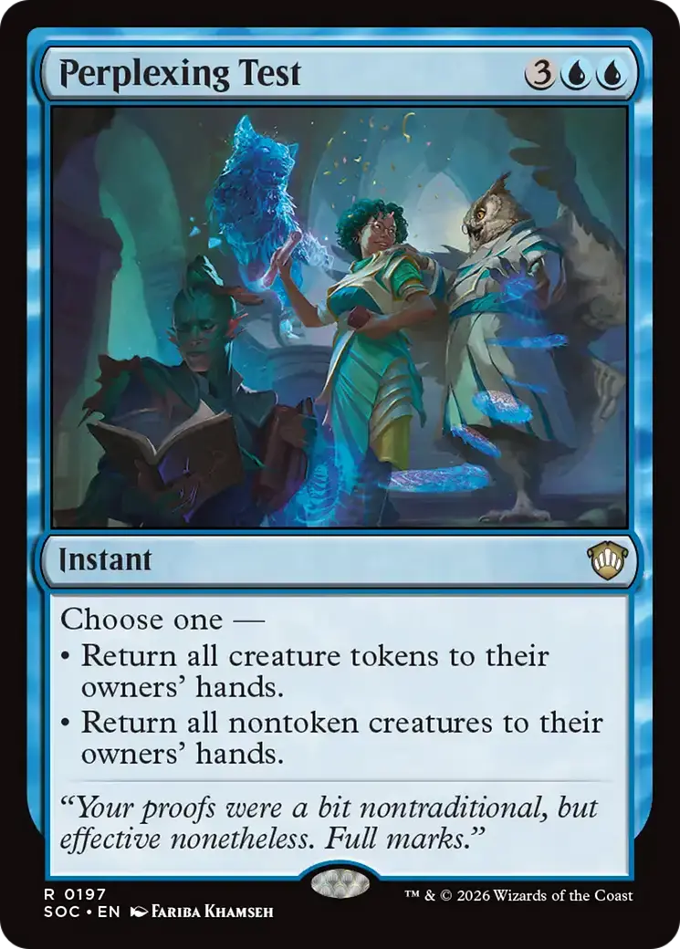 Perplexing Test [Secrets Of Strixhaven Commander] 1