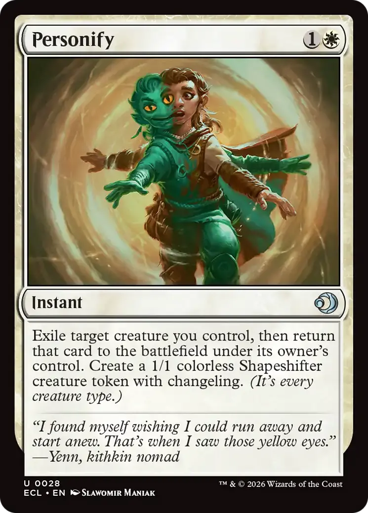 Personify [Lorwyn Eclipsed] 1