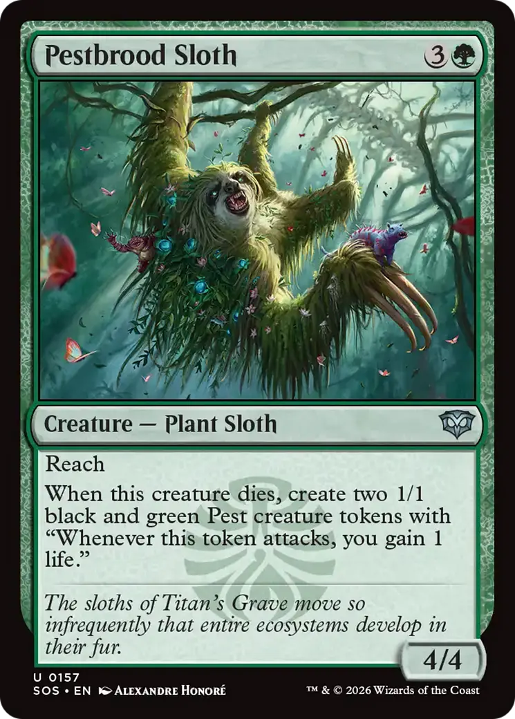 Pestbrood Sloth [Secrets Of Strixhaven] 1