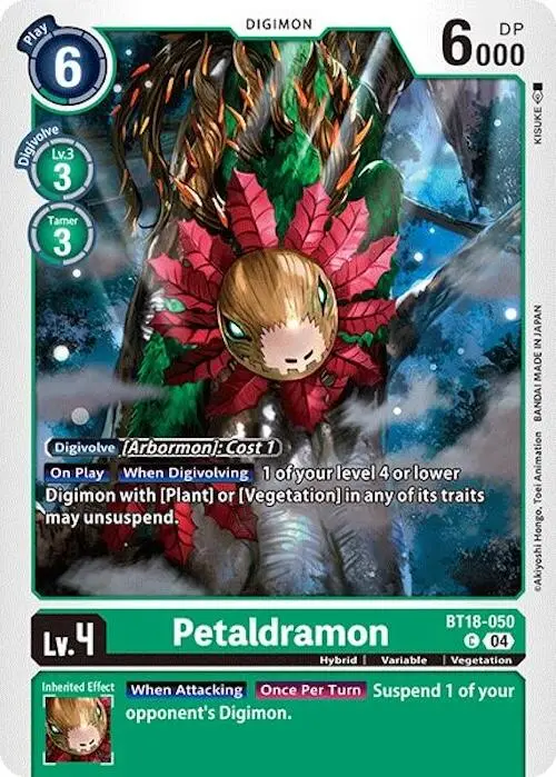 Petaldramon [Bt18-050] [Release Special Booster Ver.2.0] 1