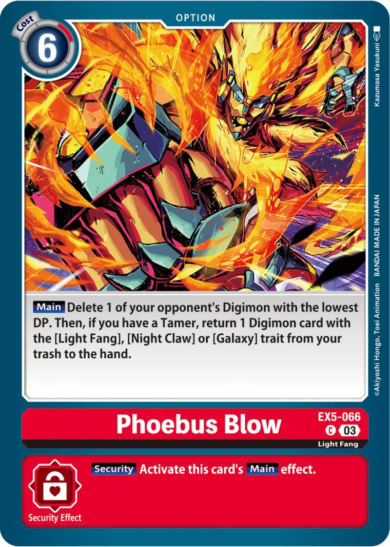 Phoebus Blow [Ex5-066] [Animal Colosseum] 1