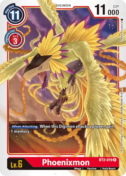 Phoenixmon [Bt2-019] [Release Special Booster Ver.1.5] 1