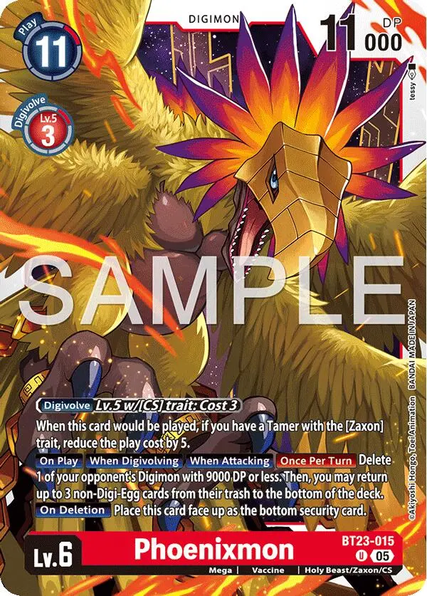 Phoenixmon [Bt23-015] [Hackers' Slumber] 1