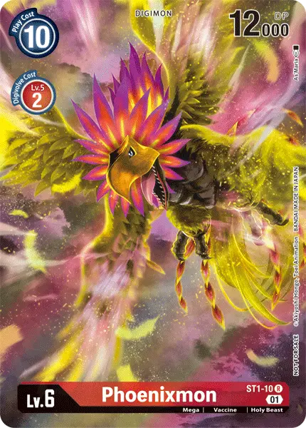 Phoenixmon [St1-10] (Alternate Art) [Starter Deck: Gaia Red] 1