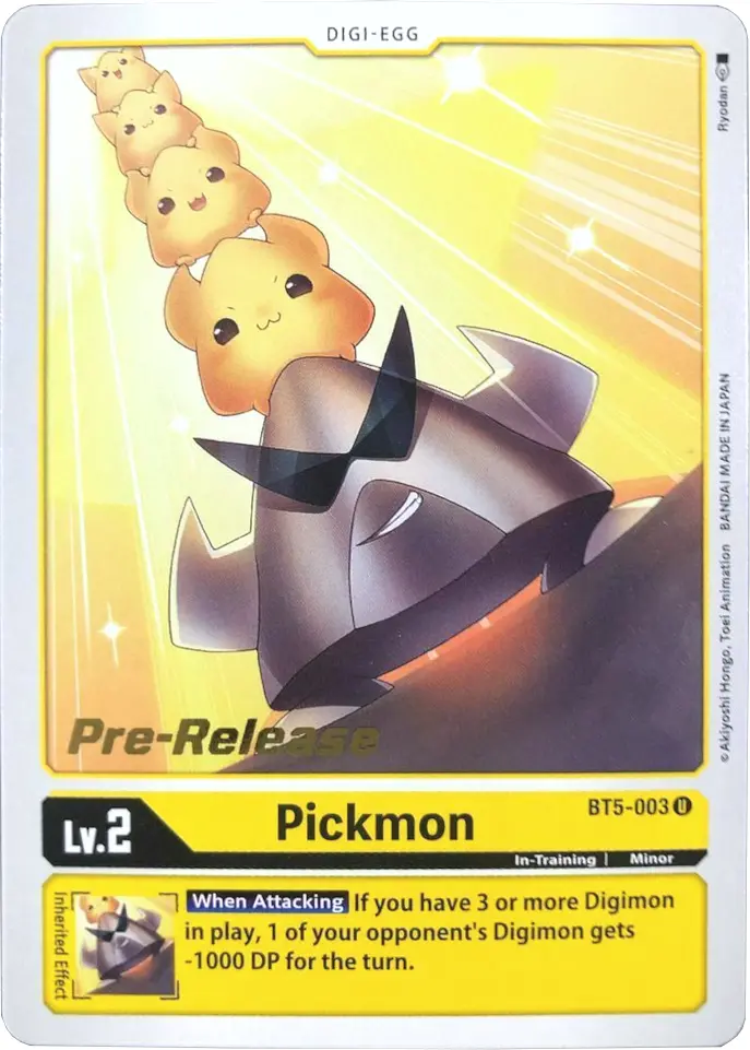 Pickmon [Bt5-003] [Battle Of Omni Pre-Release Promos] 1
